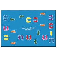 Flagship Carpets® Customatic Designs® Feet Everywhere™ Carpet