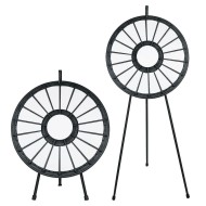 Classic Prize Wheel - 18 Slot Design, Floor