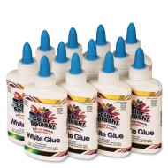 Color Splash!® White Glue, 4 oz. (Pack of 12)