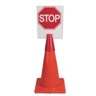 Cone Topper Street Sign Board Inserts (Set of 6)