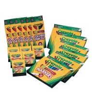 Crayola® S&S® eSSentials Crayon, Marker, and Colored Pencils Easy Pack