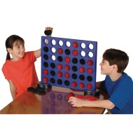 Giant 2-in-1 Four In A Row And Checkers Game