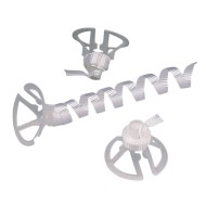 Cup N' Ribbon Balloon Fastener (Pack of 100)