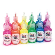 Color Splash!® Neon Fabric Paint, 1 oz. (Pack of 12)