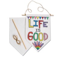 Color-Me™ Fabric Banners (Pack of 12)