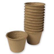 Compostable Flower Pot Pack (Pack of 12)