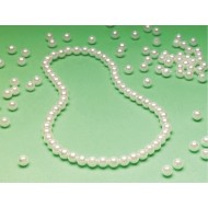 Faux Pearl Beads 1/2-lb Bag