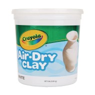 Crayola® Air Dry Clay, 5lb. White