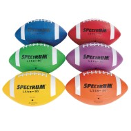 Spectrum™ Lite-80™ Intermediate Rubber Football (Set of 6)