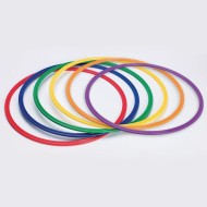 Spectrum™ Flat Hoops / Agility Rings (Set of 6)