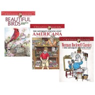 Creative Haven® Americana Coloring Books (Set of 3)