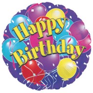 Happy Birthday Mylar Balloons, 17