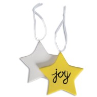 Color-Me™ Ceramic Bisque Star Ornaments (Pack of 24)