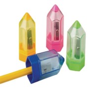 Pencil Shape Sharpeners (Pack of 24)
