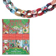 eeBoo™ Holiday Paper Chains for Creating and Decorating