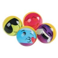 Rainbow Emoji Bounce Balls (Pack of 12)