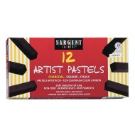 Charcoal Square Pastels (Pack of 12)