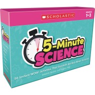 5 Minute Science Cards, Grades 1-3