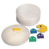 Fuse Bead Pegboard, Round (Pack of 12)