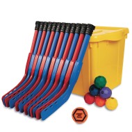 Shield Deluxe Elementary School Scooter Hockey Pack