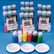 Color Splash!® Acrylic Paint Pass Around Pack, 3/4 oz. (Pack of 48)