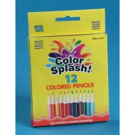 Color Splash!® Short Colored Pencils (Box of 12)