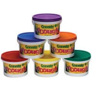 Crayola® Dough, 18-lb. - Assorted Colors (Pack of 6)