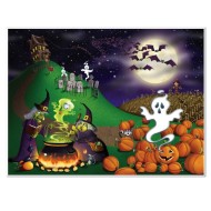 Halloween Insta-View Back Drop and Wall Decoration
