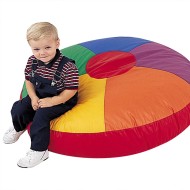 Color Wheel Floor Pillow