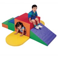 Children’s Factory® Bright-Colored Soft Climb-Up Tunnel