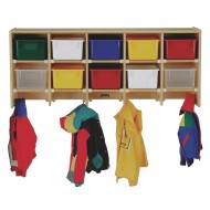 Jonti-Craft® Coat Locker With Color Trays