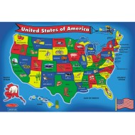 Melissa & Doug® Floor Puzzle USA Map