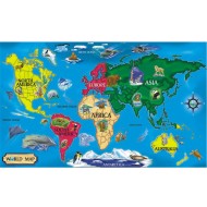 Melissa & Doug® Floor Puzzle World Map