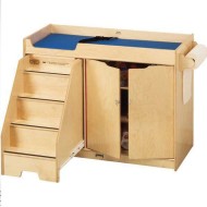 Jonti-Craft® Changing Table With Stairs