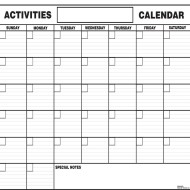 Paper Activity Calendars (Pack of 12)