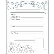 In Loving Memory Orientation Communication Posters®