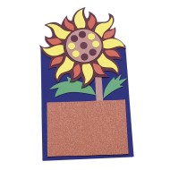 Allen Diagnostic Module Sunflower Memo Board Craft Kit (Pack of 12)