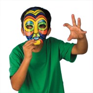 Paper Mache Mask (Pack of 12)