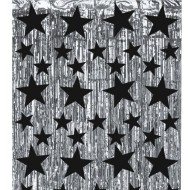 Metallic Star Party Curtain