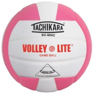 Tachikara® SV-MNC Volley Lite Volleyball, Pink/White