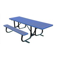 8' wheelchair end-access picnic table