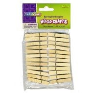 Spring Clothespins 1-3/4IN (Pack of 24)