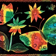 Multicolor Scratch-Art® Board 8-1/2