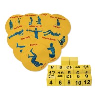 Training Fitness Station Easy Pack – Fitness Spot Markers & Dice
