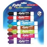 Expo® Broad Chisel Tip Dry Erase Markers (Set of 12)