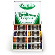 Crayola® Classpack® Washable Dry-Erase Crayons (Box of 96)