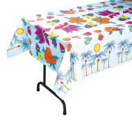 Luau Floral Table Cover, 54