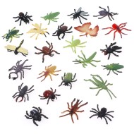 Assorted Plastic Insects (Pack of 72)