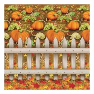 Pumpkin Patch Backdrop and Wall Decoration for Fall Themes and Events
