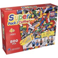 BricTek® Building Blocks Super Pack (Set of 800)